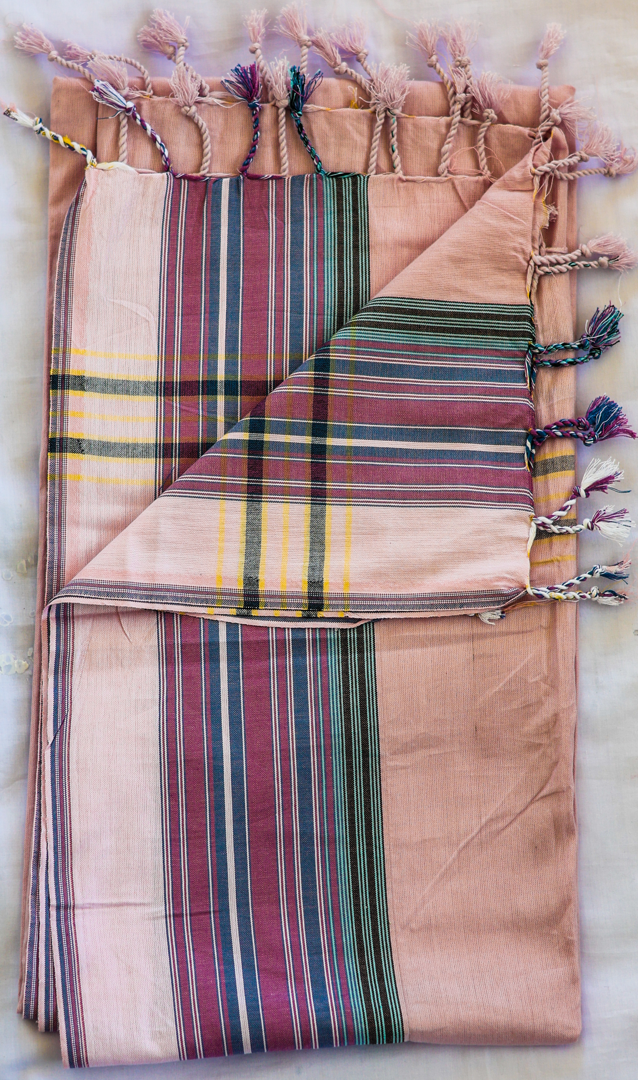 Dusty Rose Plaid Kikoy