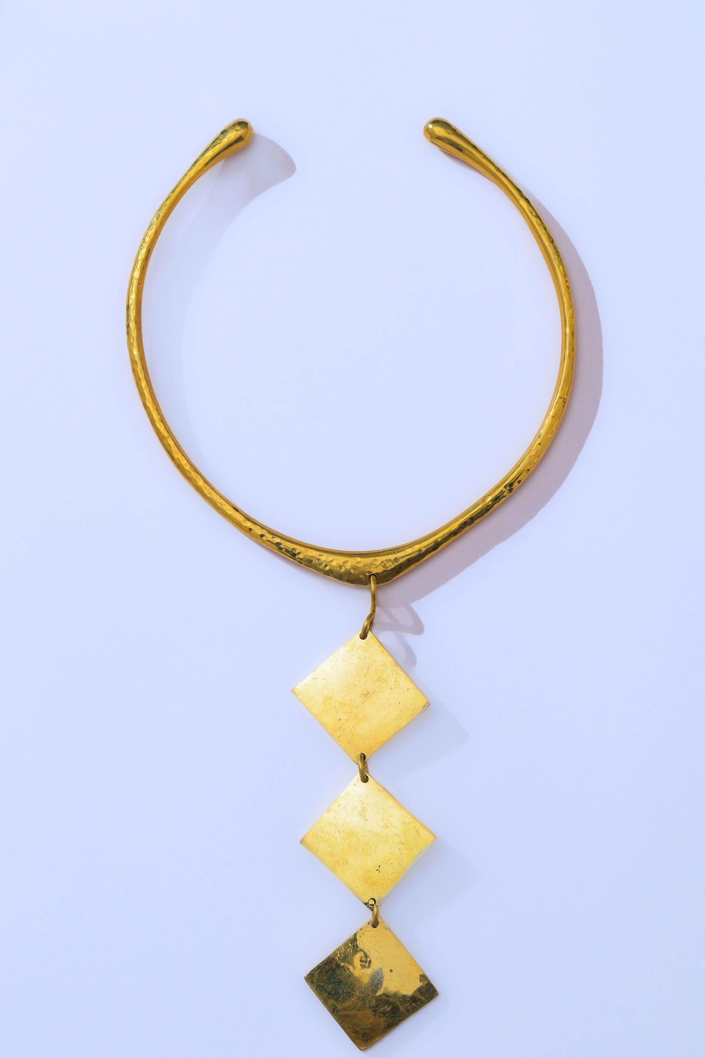 Gilded Petal Necklace