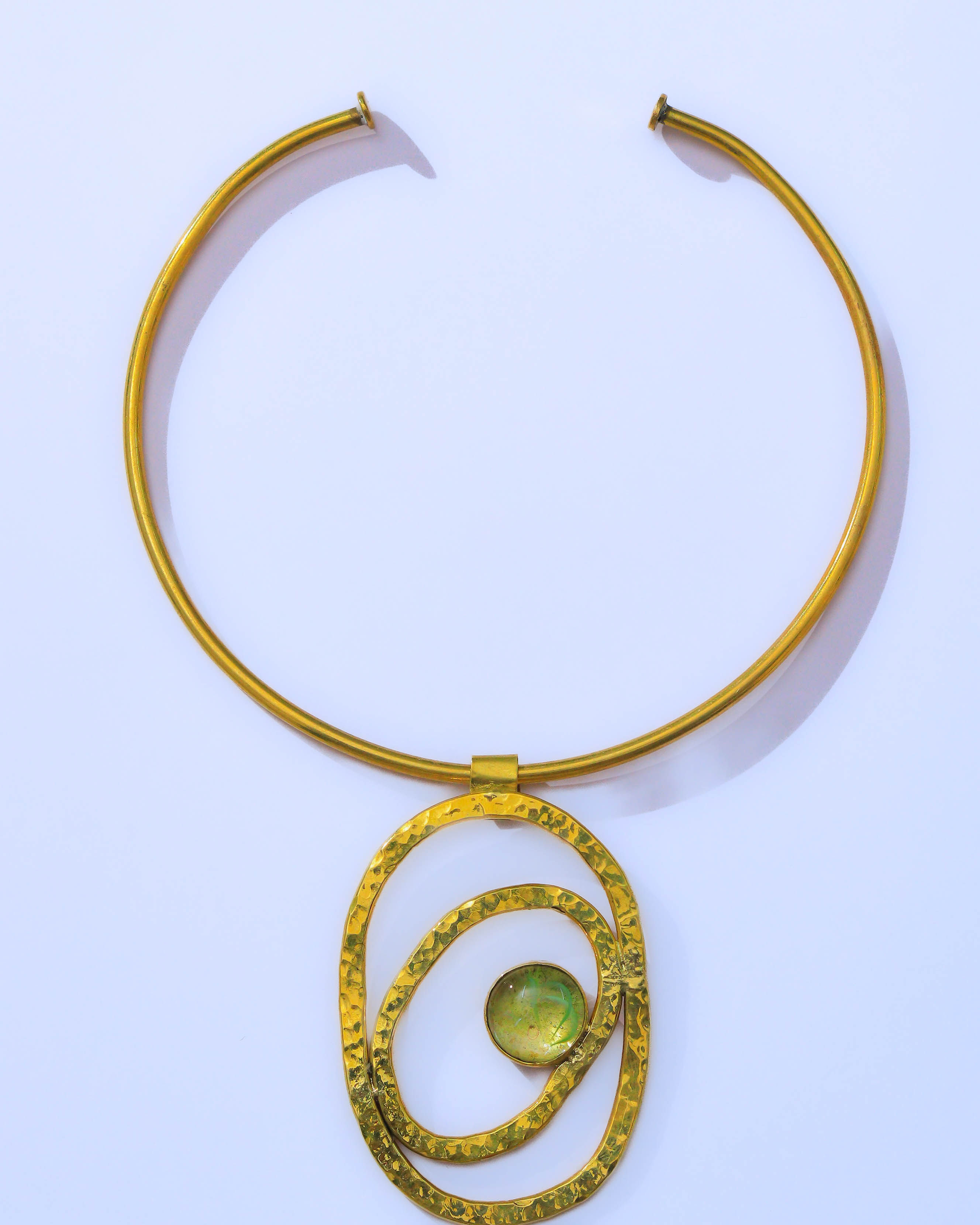Verdant Swirl Necklace